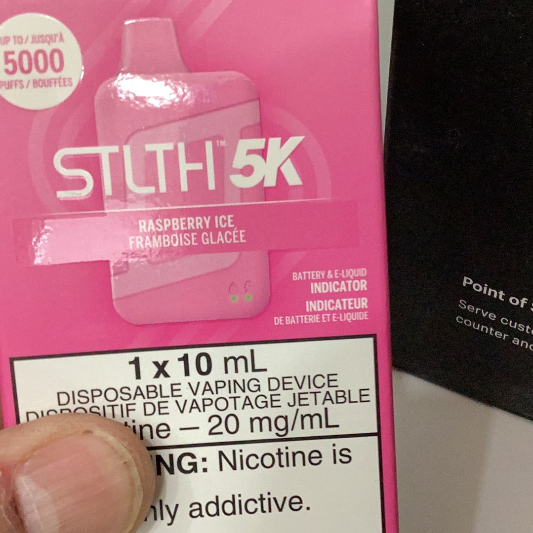 Stlth 5K raspberry ice